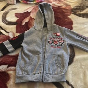 Boys phat farm zip up sweater jacket